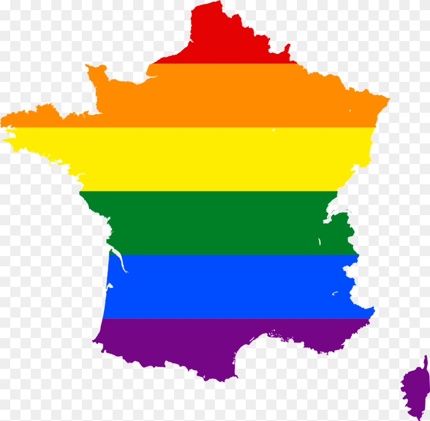 1280x1253 Map Of France Rainbow, Chart, Plot, Outdoors, Nature Clipart PNG