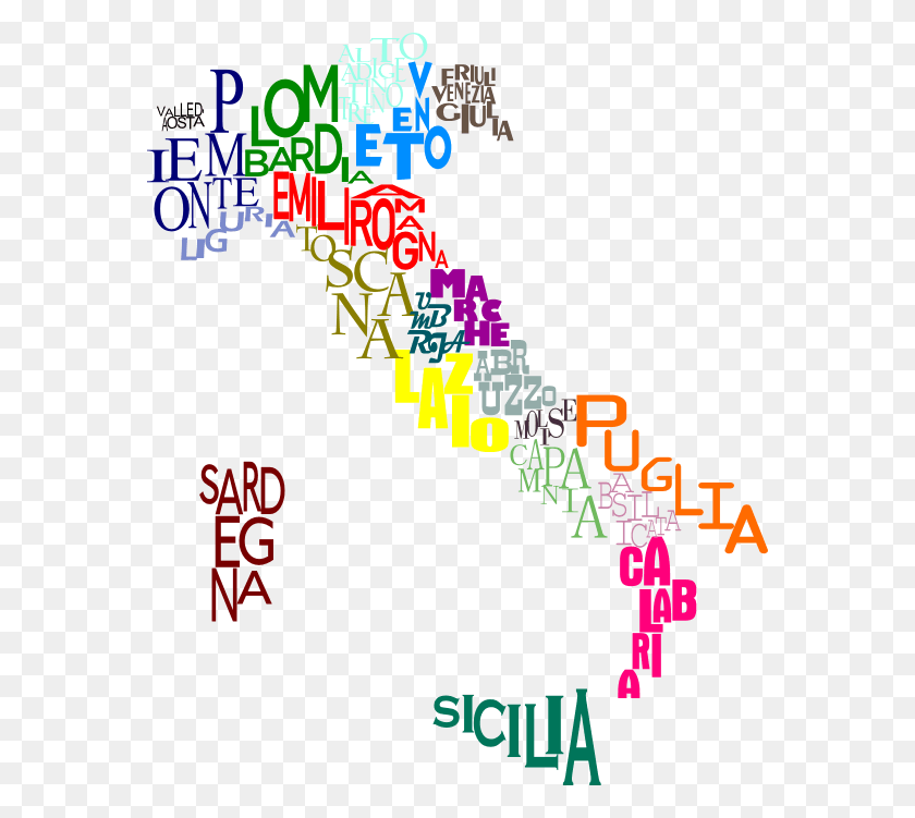 570x691 Mapa De Italia Png / Diseño Gráfico, Word, Texto, Parcela Hd Png
