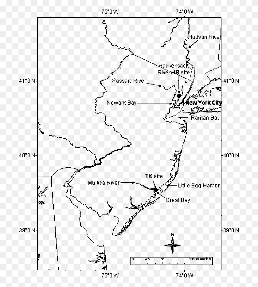 716x874 Карта Нью-Джерси Карта, Участок, Атлас, Диаграмма Hd Png Скачать