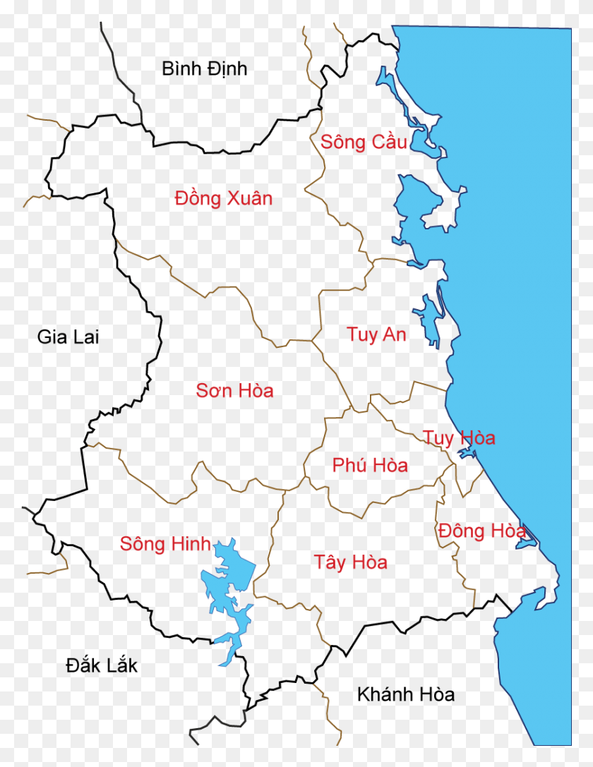 840x1107 Map Of Phu Yen Bn Ph Yn, Diagram, Plot, Atlas HD PNG Download