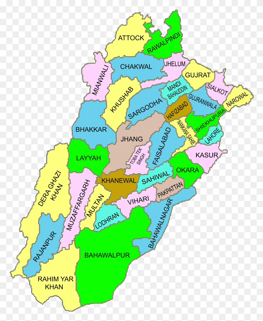 1904x2353 Mapa Del Distrito De Punjab Dera Ghazi Khan Png / Mapa Hd Png