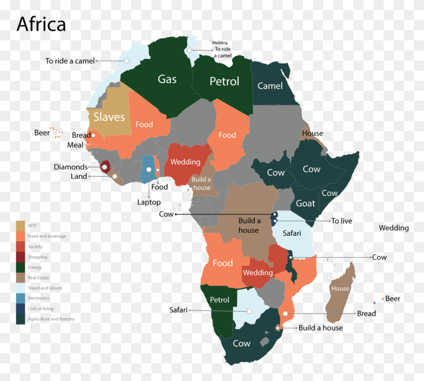 1194x1064 Map Of The Most Googled Search Terms In Africa Most Googled Products In Every Country, Diagram, Atlas, Plot HD PNG Download