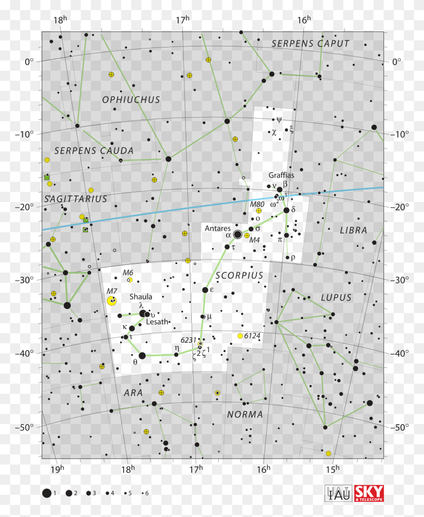 1200x1484 Map Of The Scorpius Constellation Ara Constellation Main Stars, Nature, Outdoors, Plot HD PNG Download
