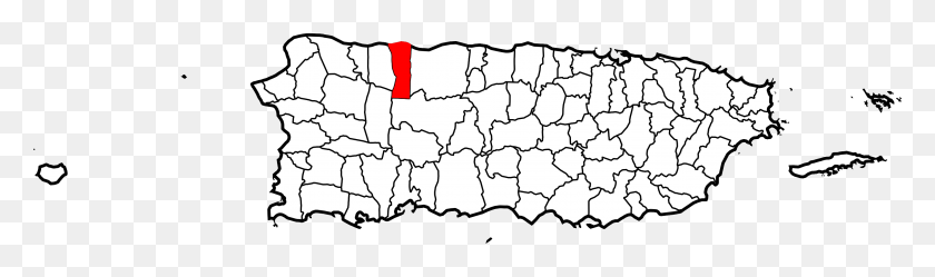 2889x702 Descargar Png Mapa De Las Áreas De Estudio Rincon Puerto Rico Mapa, Diagrama, Atlas, Parcela Hd Png