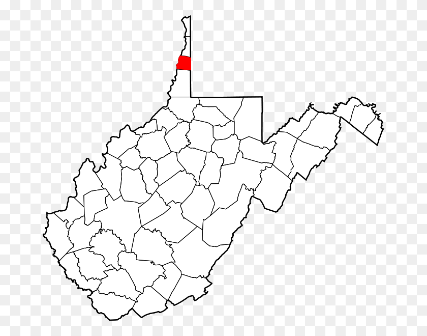 672x600 Карта Западной Вирджинии С Выделением Округа Огайо Графство Бракстон Wv Карта, Диаграмма, Участок, Атлас Hd Png Скачать