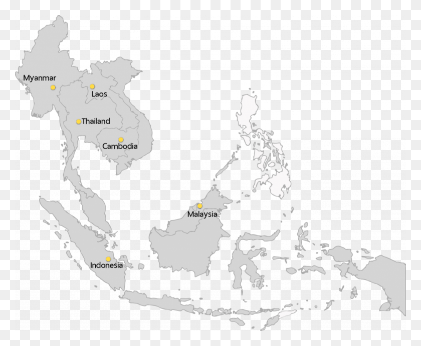 1024x830 Map Orakarn Jun 10 Countries Of Southeast Asia, Diagram, Atlas, Plot HD PNG Download