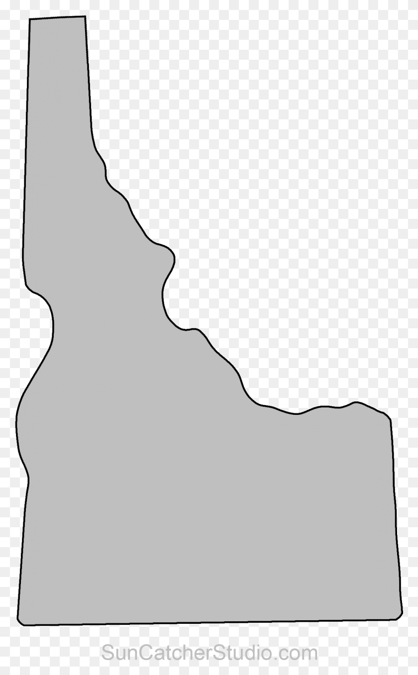 1101x1831 Descargar Png Mapa Contorno Contorno Del Estado Artesanías De Madera Artesanías De Bricolaje Contorno Del Estado De Idaho, Persona, Humano Hd Png