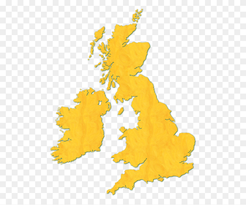 500x641 Map Republic Of Ireland United Kingdom, Plot, Diagram, Atlas HD PNG Download