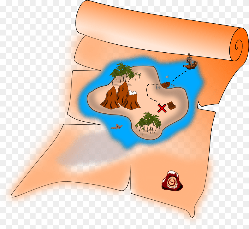 1280x1180 Map Treasure Map Treasure Picture, Text, Massage, Person PNG