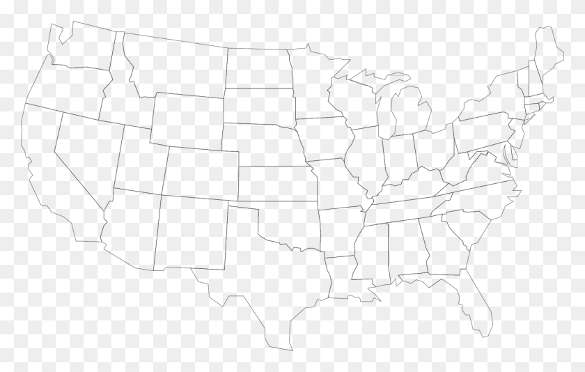 1280x779 Map Usa United, Wall, Outdoors, Nature HD PNG Download