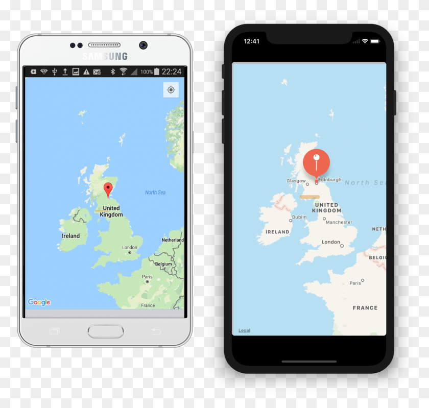 1363x1292 Map Widget On Android And Ios Iphone, Mobile Phone, Phone, Electronics HD PNG Download