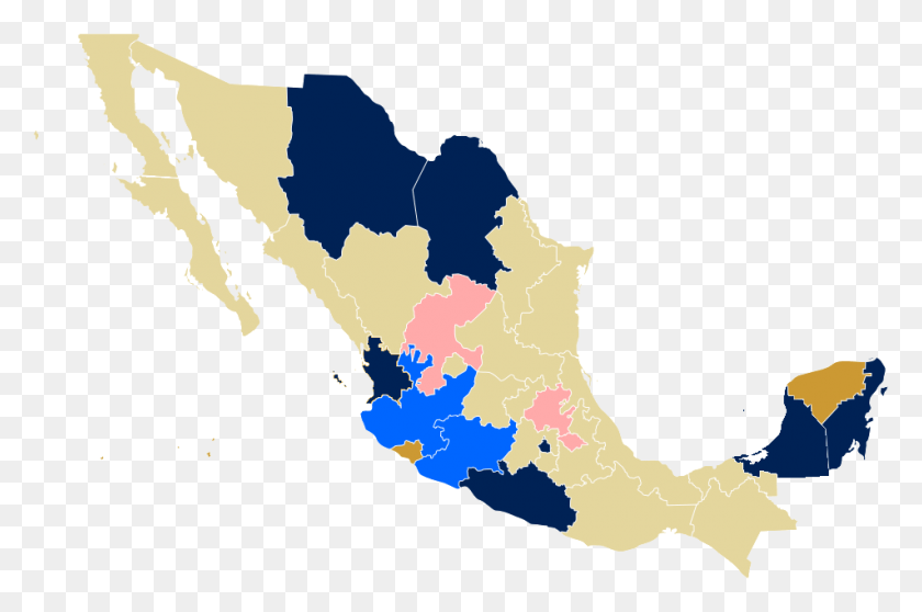 952x609 Mapa De Mxico Matrimonio Homosexual 2016 Однополые Браки, Законные В Мексике, Карта, Диаграмма, Сюжет Hd Png Скачать