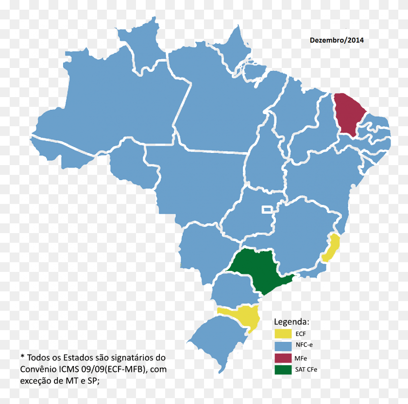 1296x1284 Descargar Png Mapa Do Brasil Fiscal De Los Estados De Brasil Png / Mapa Png