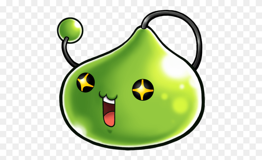 477x453 Maplestory Smiley Leaf Adventures Free Image Maplestory Slime, Plant, Angry Birds HD PNG Download
