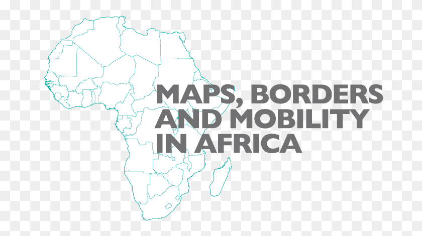 687x410 Карты Границ И Мобильность В Африке Мобильность Африка, Карта, Диаграмма, Участок Hd Png Скачать