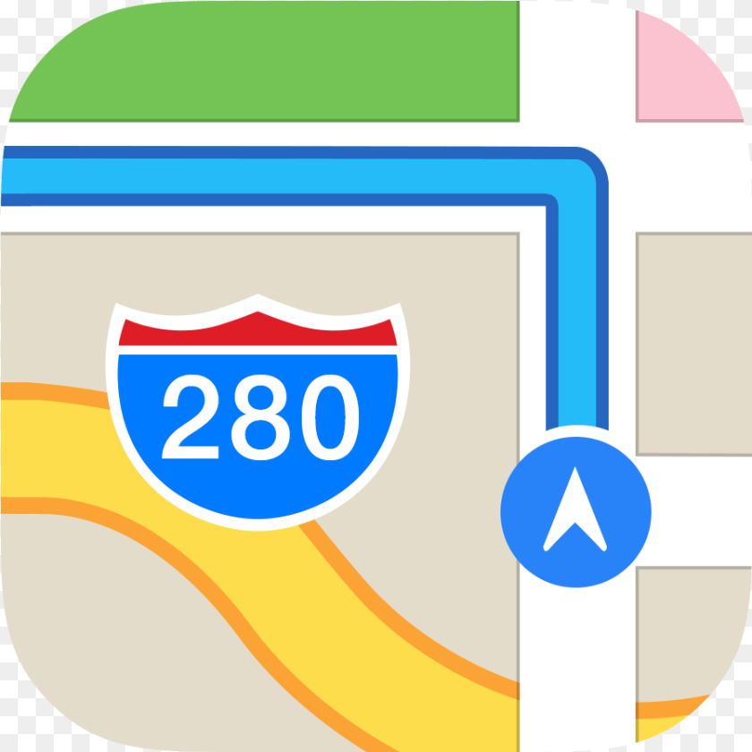 897x897 Maps Icon Image Apple Maps, Text, Computer Hardware, Electronics, Hardware PNG