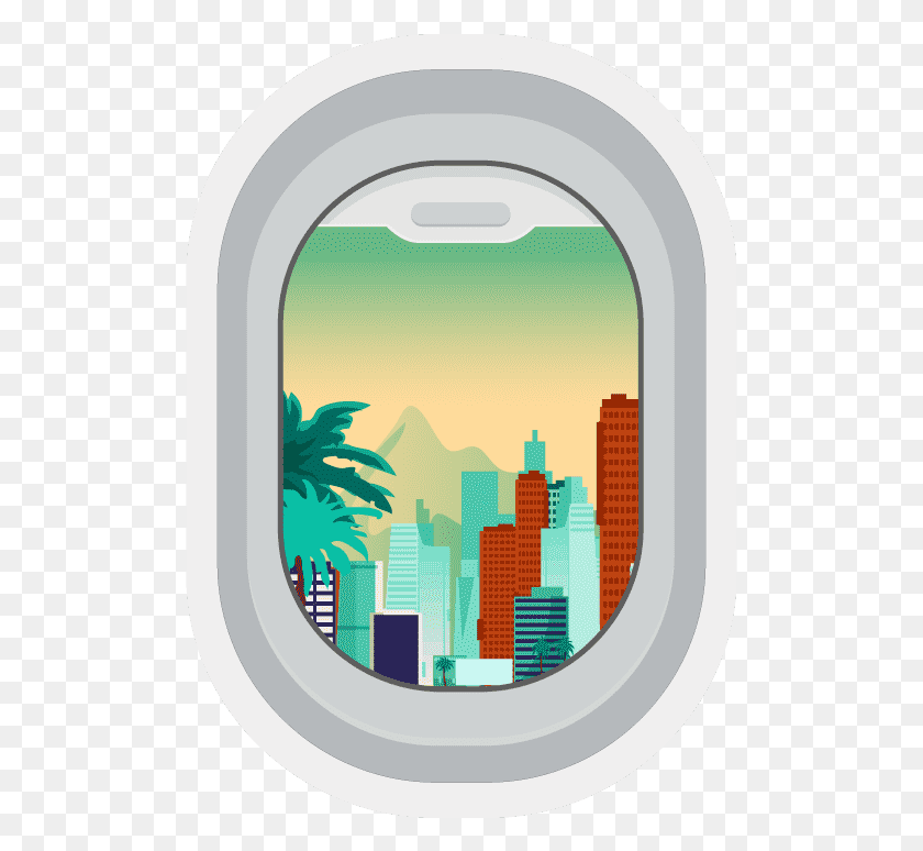 503x714 Mapwize Los Angeles Skyscraper, Window, Security HD PNG Download