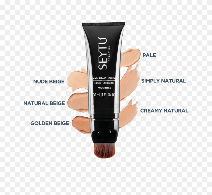 654x711 Maquillaje Liquido Frmula Innovadora Que Proporciona Maquillaje Seytu Pieles Maduras, Cosmetics, Bottle, Text HD PNG Download