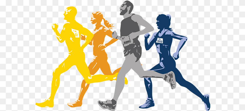 Marathon Choose Your Run Marathon Runner Logo, Adult, Person, Man, Male PNG