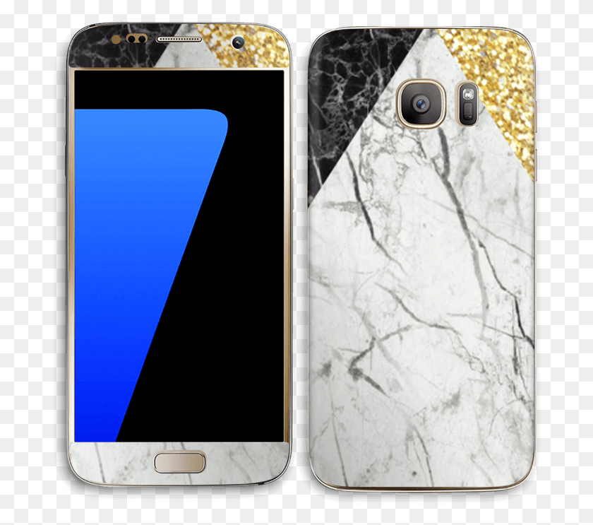 691x683 Marble And Gold Iphone, Mobile Phone, Phone, Electronics HD PNG Download