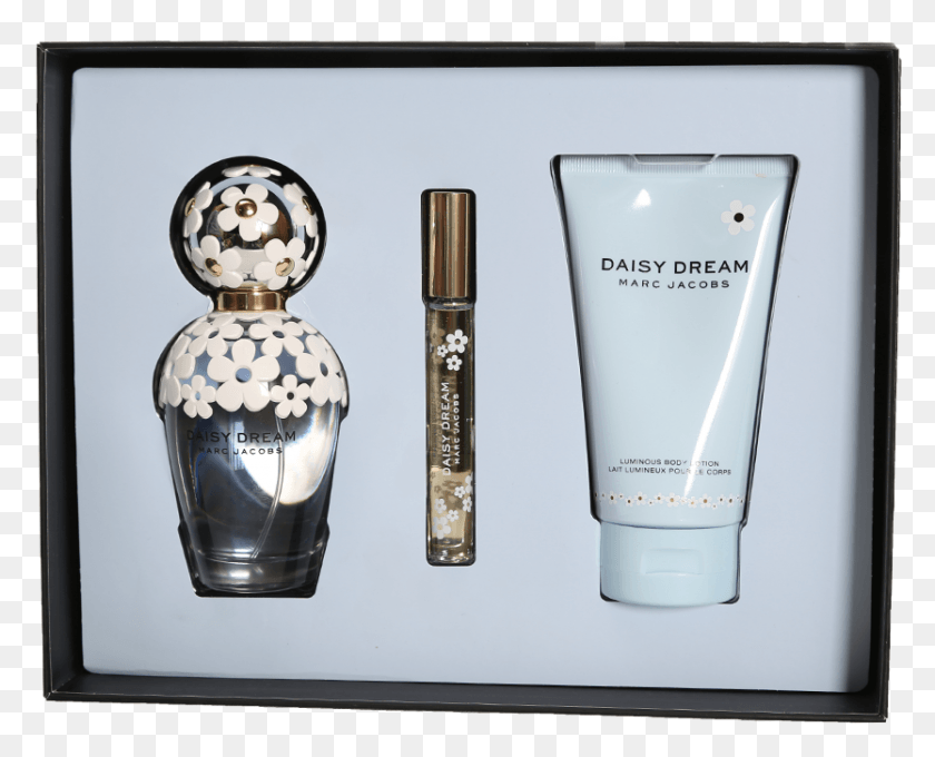 834x663 Marc Jacobs Daisy Dream For Ladies 3pc Gift Set Basic, Bottle, Cosmetics, Mobile Phone HD PNG Download