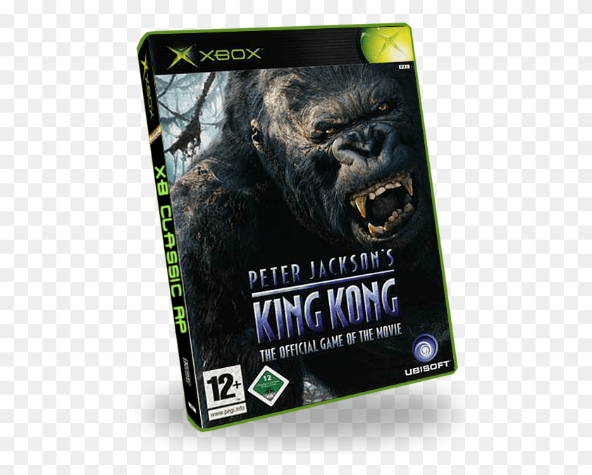 488x614 Descargar Png Marcadores Aventura King Kong Peter Jackson Psp, Ape, Wildlife, Mammal Hd Png