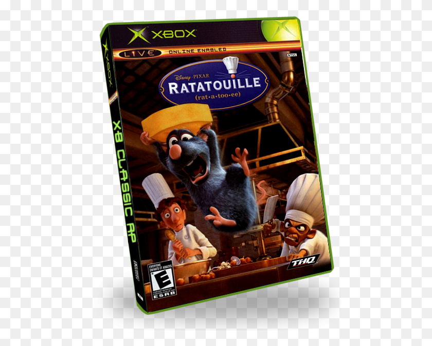 488x614 Marcadores Aventura Ratatouille Xbox, Человек, Человек, Реклама Hd Png Скачать