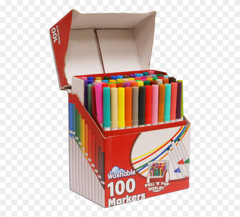 499x701 Marcadores Rose Art, Box, Pen, Crayon HD PNG Download