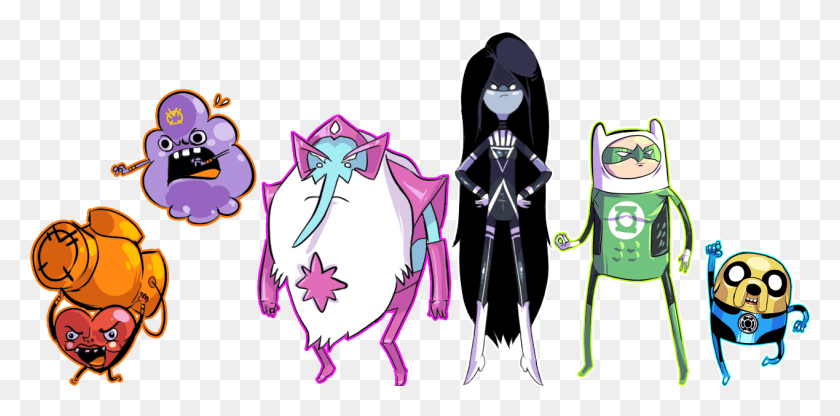 1269x580 Marceline The Vampire Queen39s Origins Revealed In 39stakes39 Green Lantern Adventure Time, Clothing, Apparel, Graphics HD PNG Download