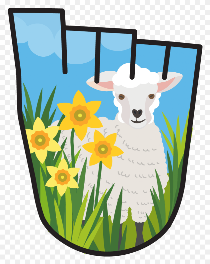 783x1002 March 2019 Wow Badge Lambs Wow Badges Living Streets, Flower, Plant, Blossom HD PNG Download