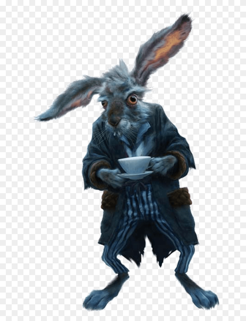 658x1037 March Hare Hare Alice In Wonderland 2010, Person, Human, Mammal HD PNG Download
