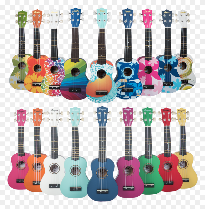1924x1967 March Special Penguin Ukulele, Guitar, Leisure Activities, Musical Instrument HD PNG Download