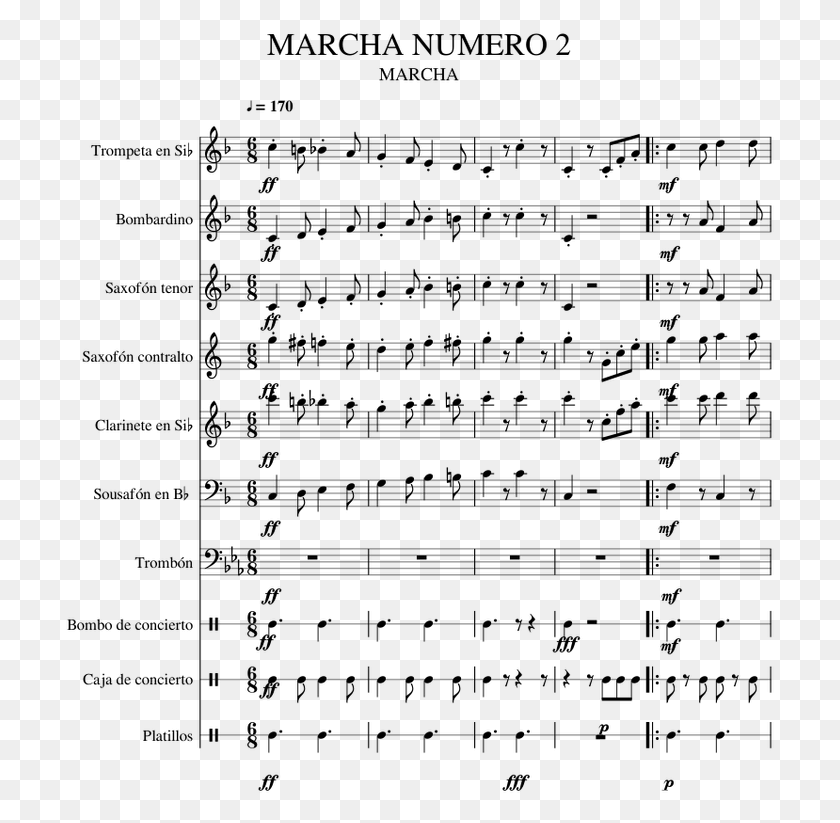 709x763 Marcha Numero Sheet Music, Gray, World Of Warcraft HD PNG Download