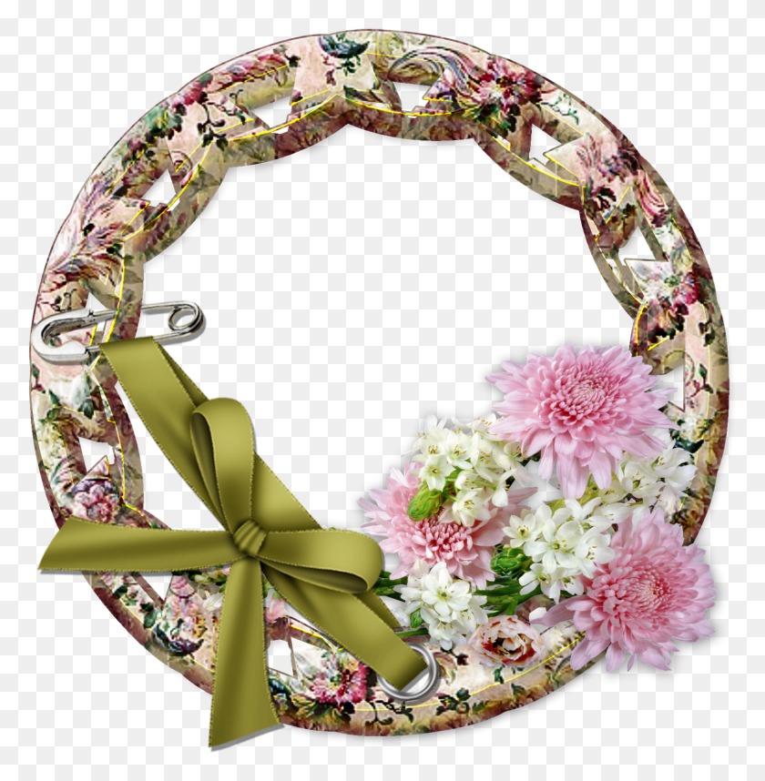 1434x1468 Marco De Flores Cut Flowers, Wreath, Bracelet, Jewelry HD PNG Download
