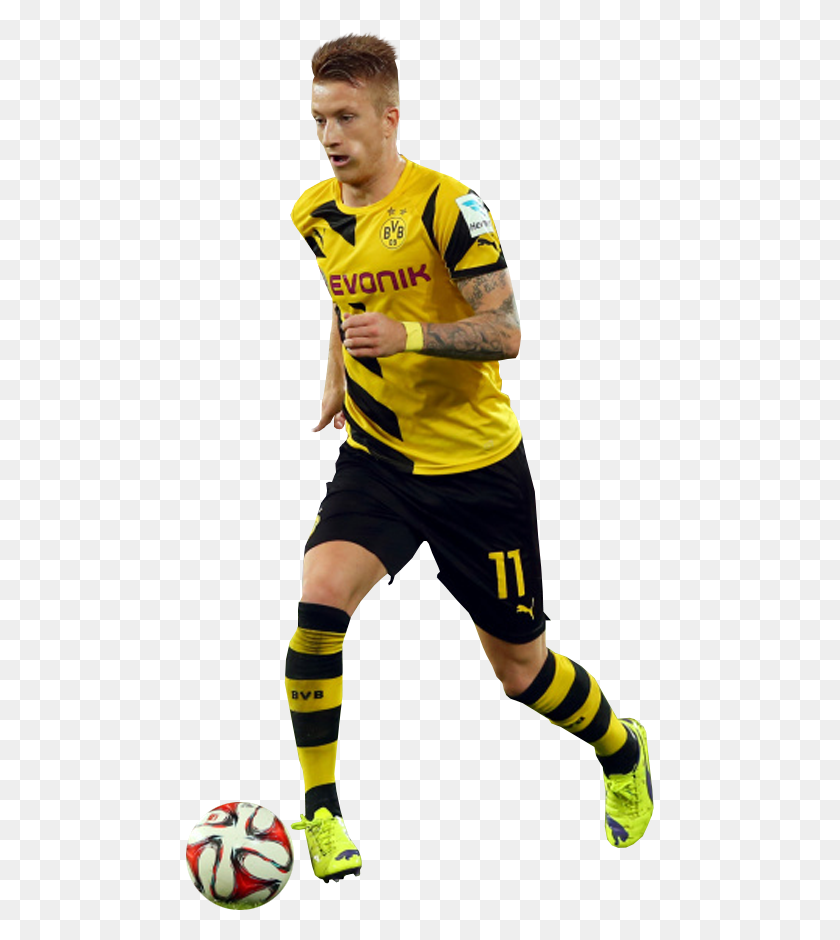 468x880 Descargar Png Marco Reus Render Footyrenders Dortmund, Ropa, Persona, Personas Hd Png