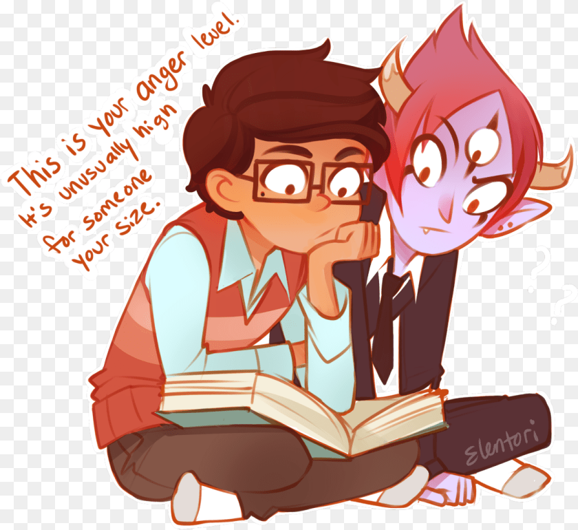 1157x1060 Marco X Tom Star Vs The Forces, Book, Comics, Person, Publication Sticker PNG