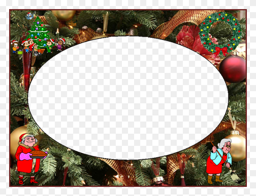 800x600 Marcos De Navidad Infantiles Christmas Ornament, Ornament, Balloon, Ball HD PNG Download