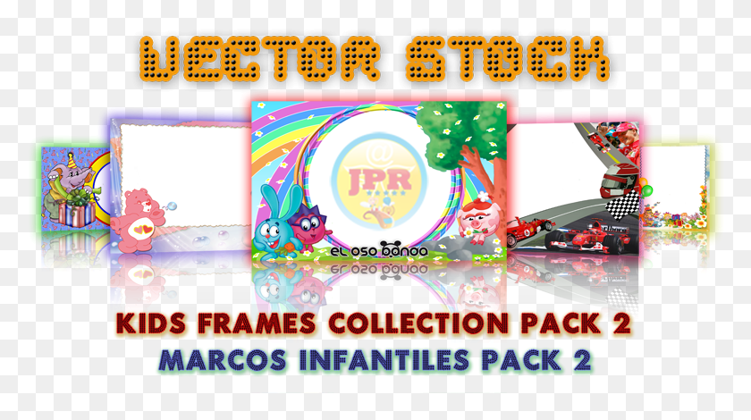 780x410 Marcos Infantiles Graphic Design, Pac Man, Game HD PNG Download