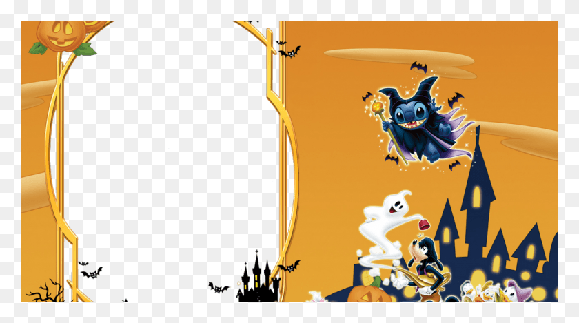 1200x630 Marcos Para Fotos De Halloween Mickey Winnie The Pooh Mickey39S El Príncipe Y El Mendigo, Diseño Floral Hd Png