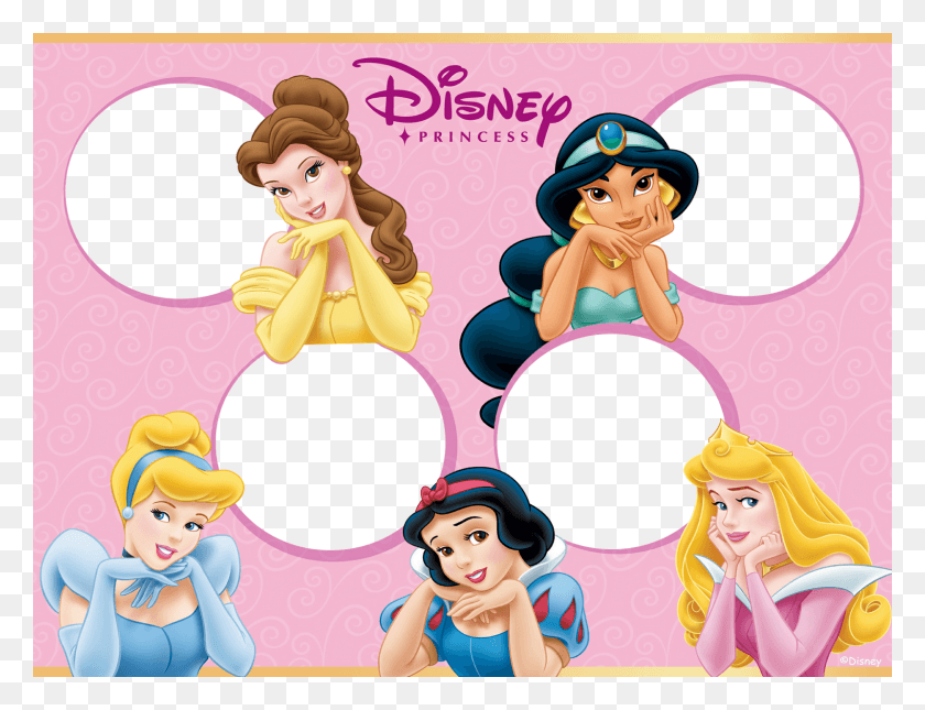 1600x1200 Marcos Para Fotos Princesas De Disney Y Campanita Disney, Persona, Humano, Gráficos Hd Png