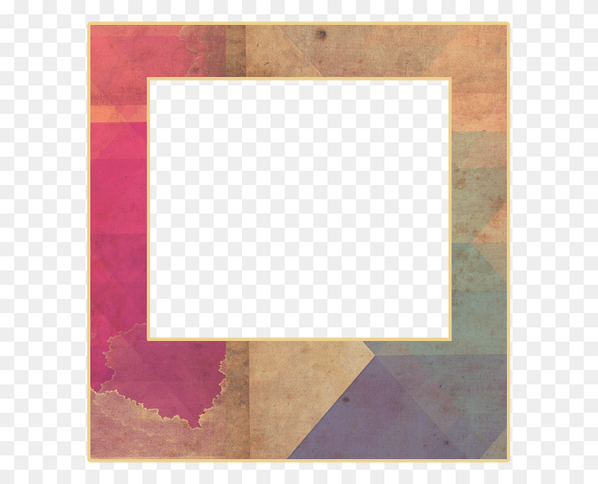595x620 Marcos Polaroid Imprimibles Picture Frame, Poster, Advertisement HD PNG Download