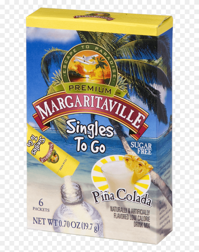 625x1007 Margaritaville Colada Singles To Go Margaritaville Singles To Go Drink Mix, Реклама, Плакат, Флаер Hd Png Скачать