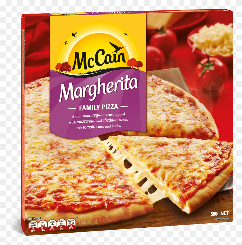 2820x2856 Margherita Family Pizza HD PNG Download