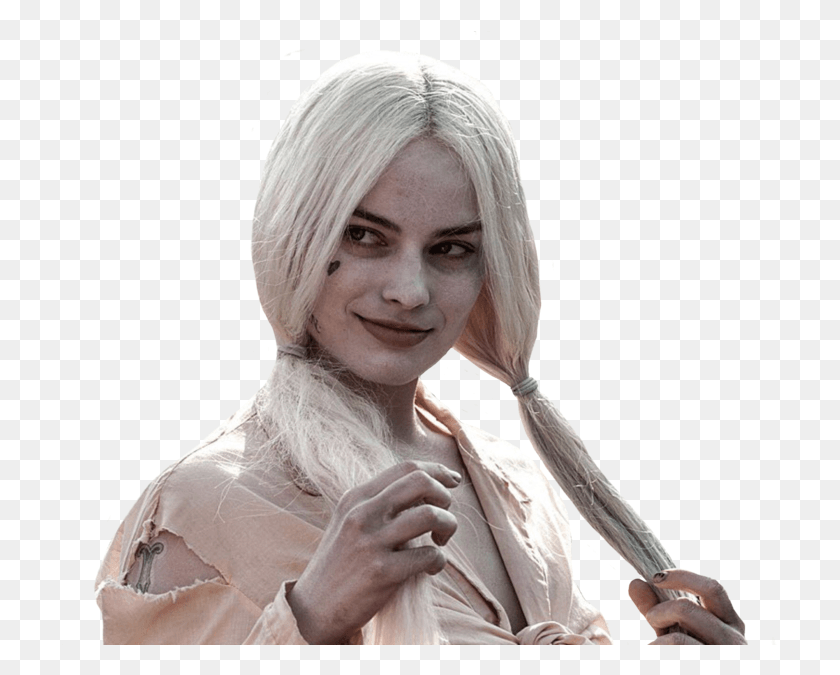 717x615 Margot Robbie Transparent Image Suicide Squad Harley Quinn, Clothing, Apparel, Blonde HD PNG Download
