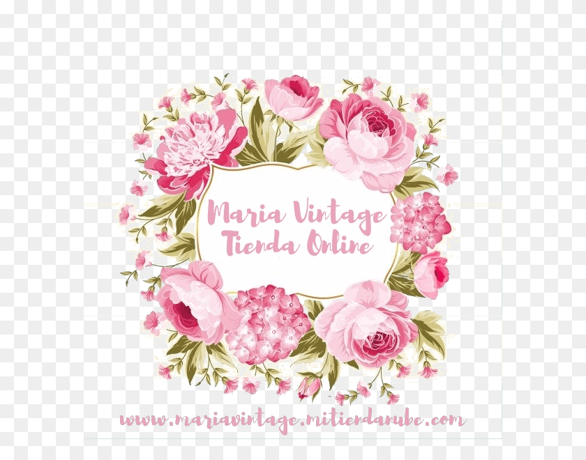 600x600 Descargar Png / Rosas De Jardín Vintage, Gráficos, Diseño Floral Hd Png