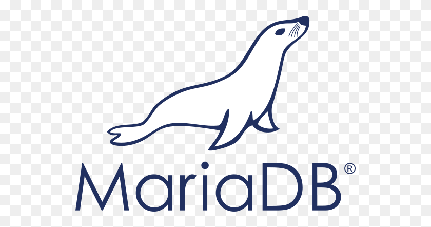 547x382 Mariadb Is Designed As A Drop In Replacement Of Mysql Mariadb Logo Transparent Background, Sea Life, Animal, Mammal HD PNG Download