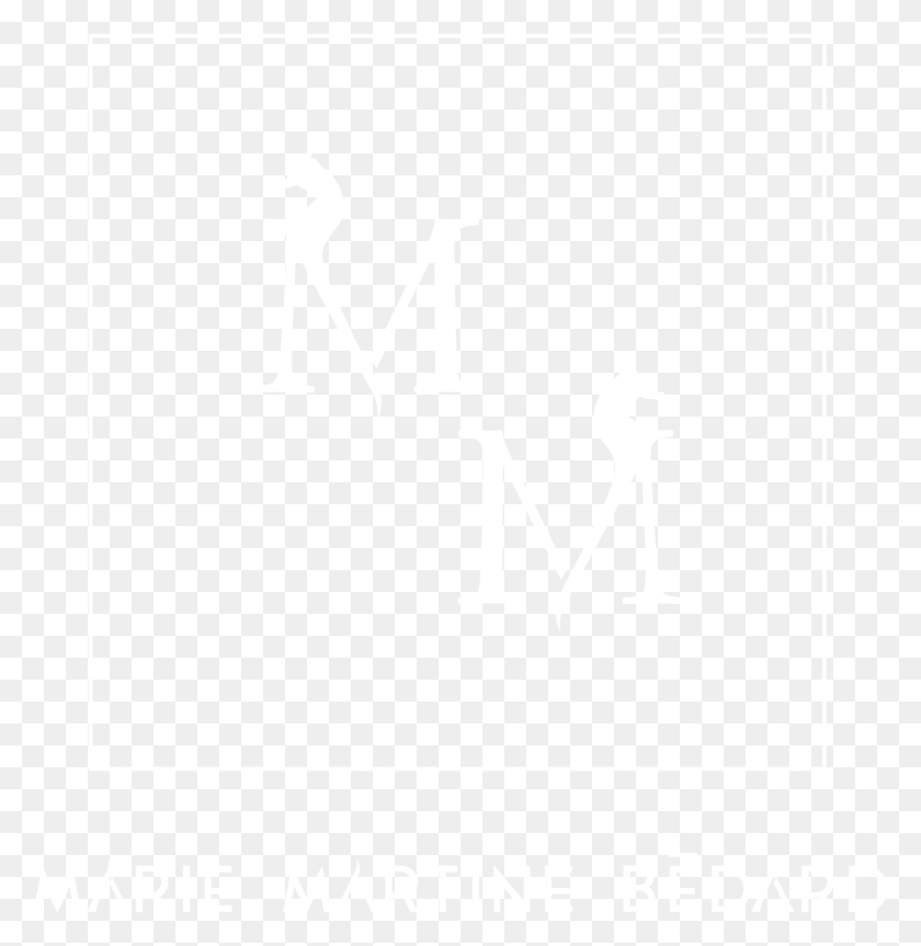 1384x1426 Логотип Marie Martine Bdard Johns Hopkins Белый, Символ, Товарный Знак, Знак Hd Png Скачать