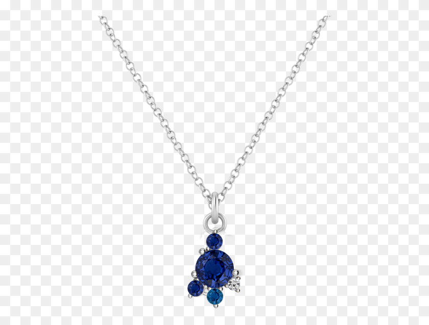465x577 Marigold Sapphire White Gold Necklace Pendant, Accessories, Accessory, Jewelry HD PNG Download