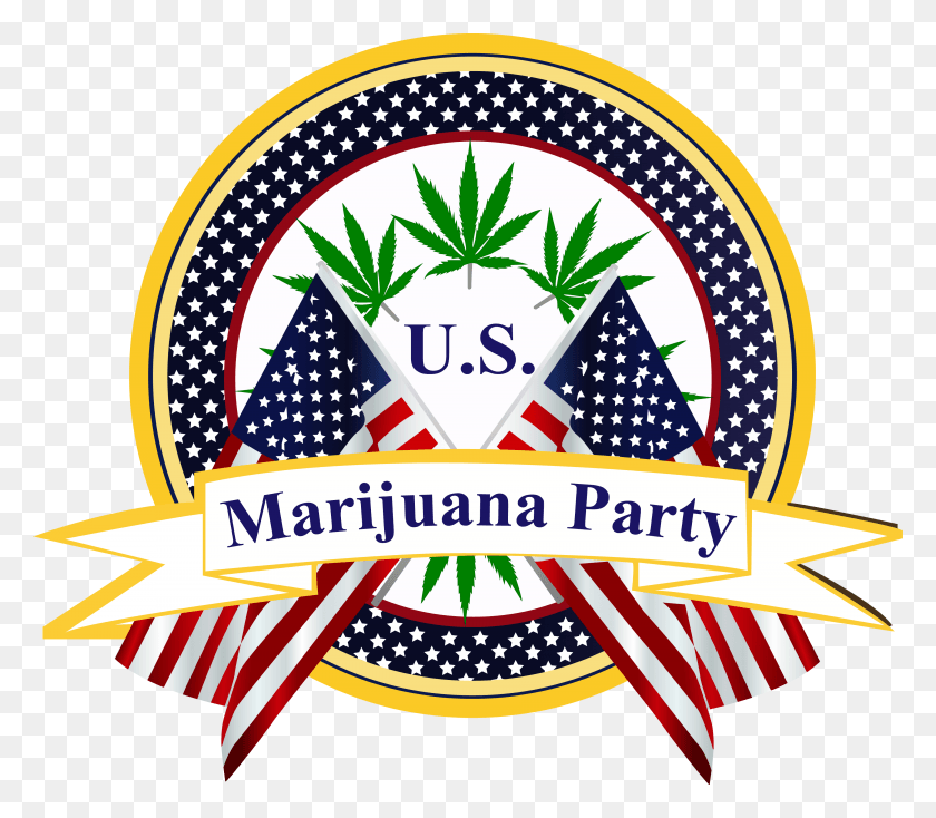 3640x3148 Marijuana Party Us Marijuana Party, Symbol, Logo, Trademark HD PNG Download