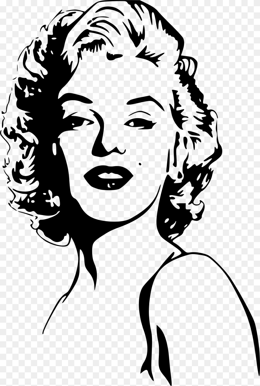 1621x2400 Marilyn Monroe, Gray Clipart PNG